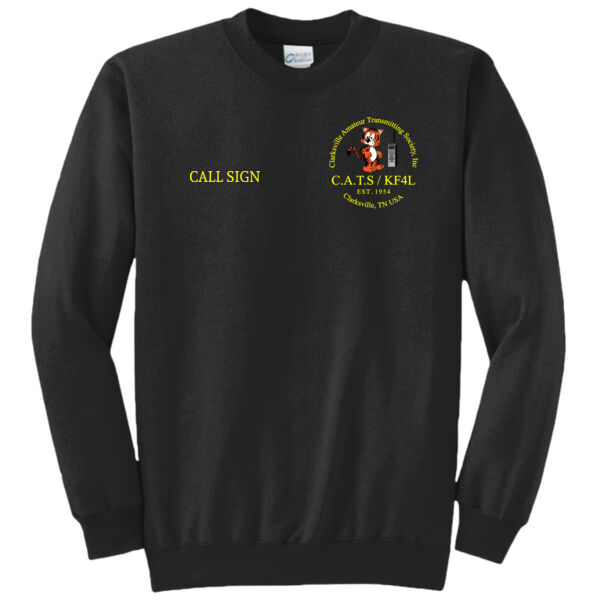 Customized Call Sign CATS KF4L - Core Fleece Crewneck Sweatshirt Thumbnail