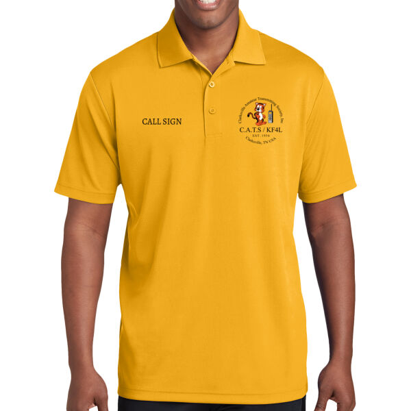Customized Call Sign KF4L Printed Polo - PosiCharge ® RacerMesh ® Polo Thumbnail